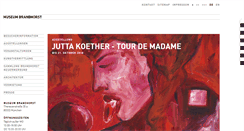 Desktop Screenshot of museum-brandhorst.de