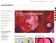 Tablet Screenshot of museum-brandhorst.de